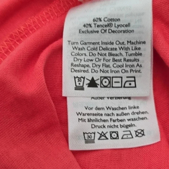 EDDIE BAUER Coral Sleeveless Spring Summer Women's Cute Tank Top NWOT - Picture 5 of 5